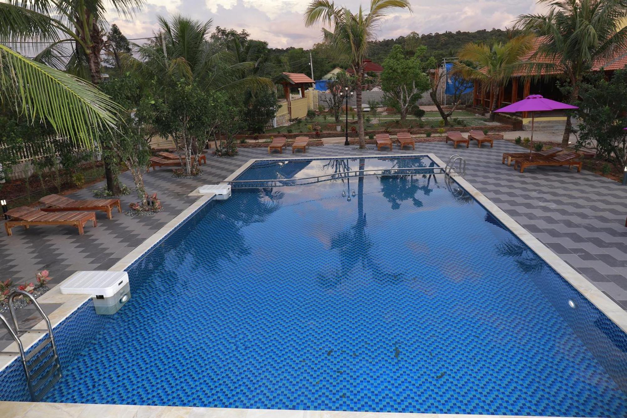 Phu Quoc Pomelo Garden Apartment Luaran gambar
